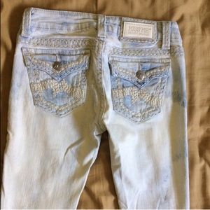 Miss Me 27 light wash Irene bootcut jeans